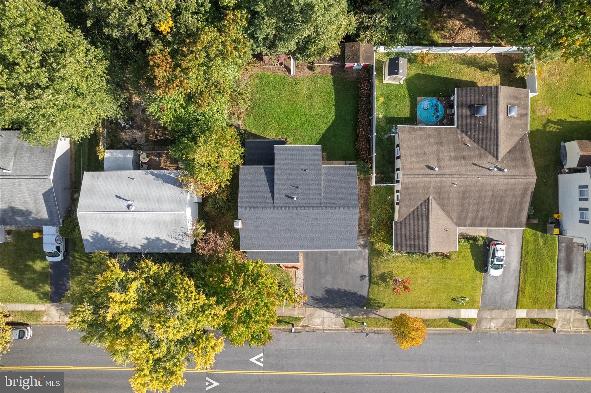 7967 Citadel Drive Severn, MD 21144 - Photo 50 of 52 an aerial view of a house with a yard