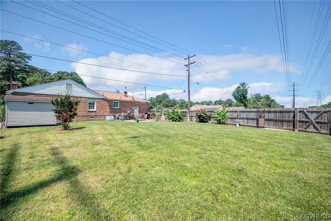 366 Brout Drive Hampton, VA 23666 - Photo 30 of 32 a view of a house with a yard and sitting area