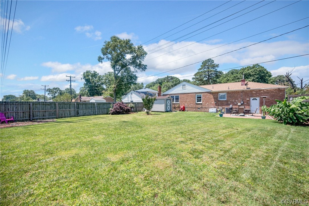 366 Brout Drive Hampton, VA 23666 - Photo 32 of 32 a front view of house with yard and seating