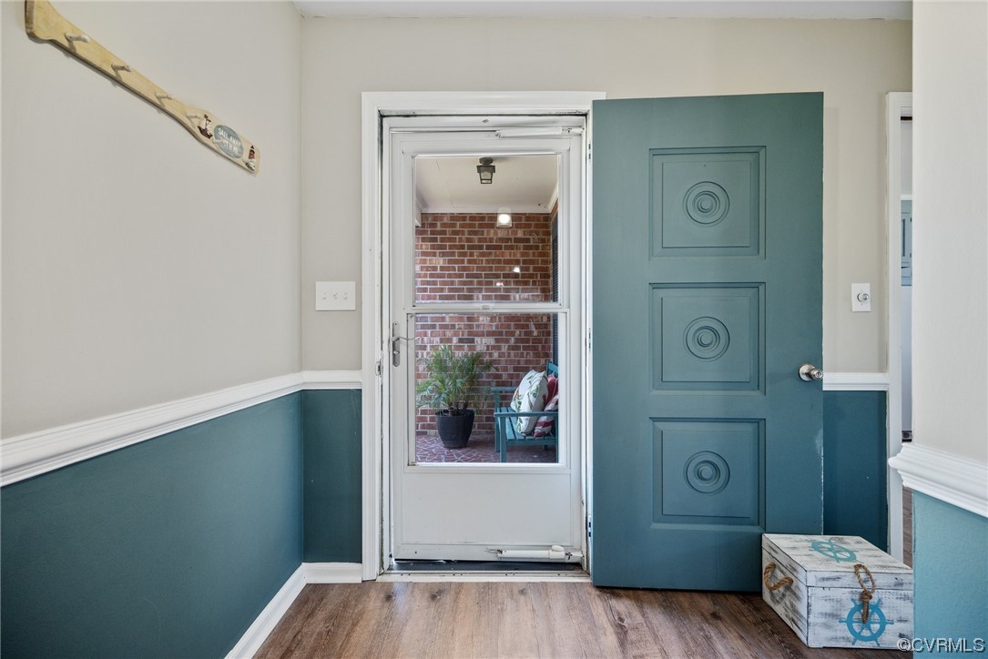 366 Brout Drive Hampton, VA 23666 - Photo 5 of 32 view of room with window and wooden floor