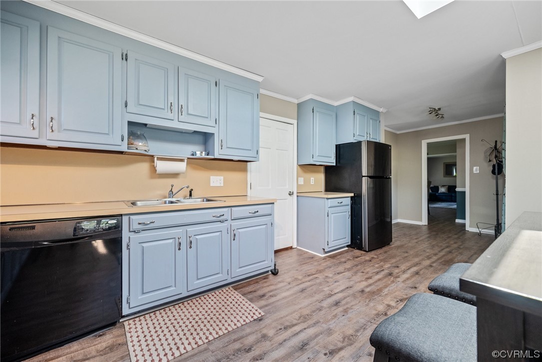 366 Brout Drive Hampton, VA 23666 - Photo 9 of 32 a kitchen with stainless steel appliances granite countertop a refrigerator sink and cabinets
