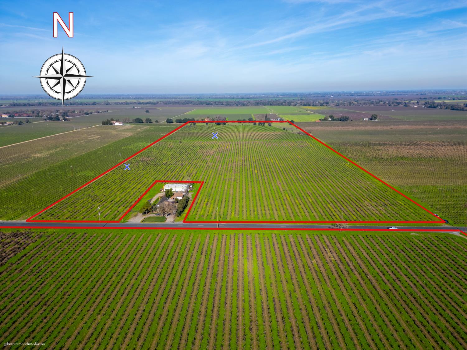 2491 West Peltier Road Lodi, CA 95242 - Photo 3 of 23 Both available Parcels highlighted