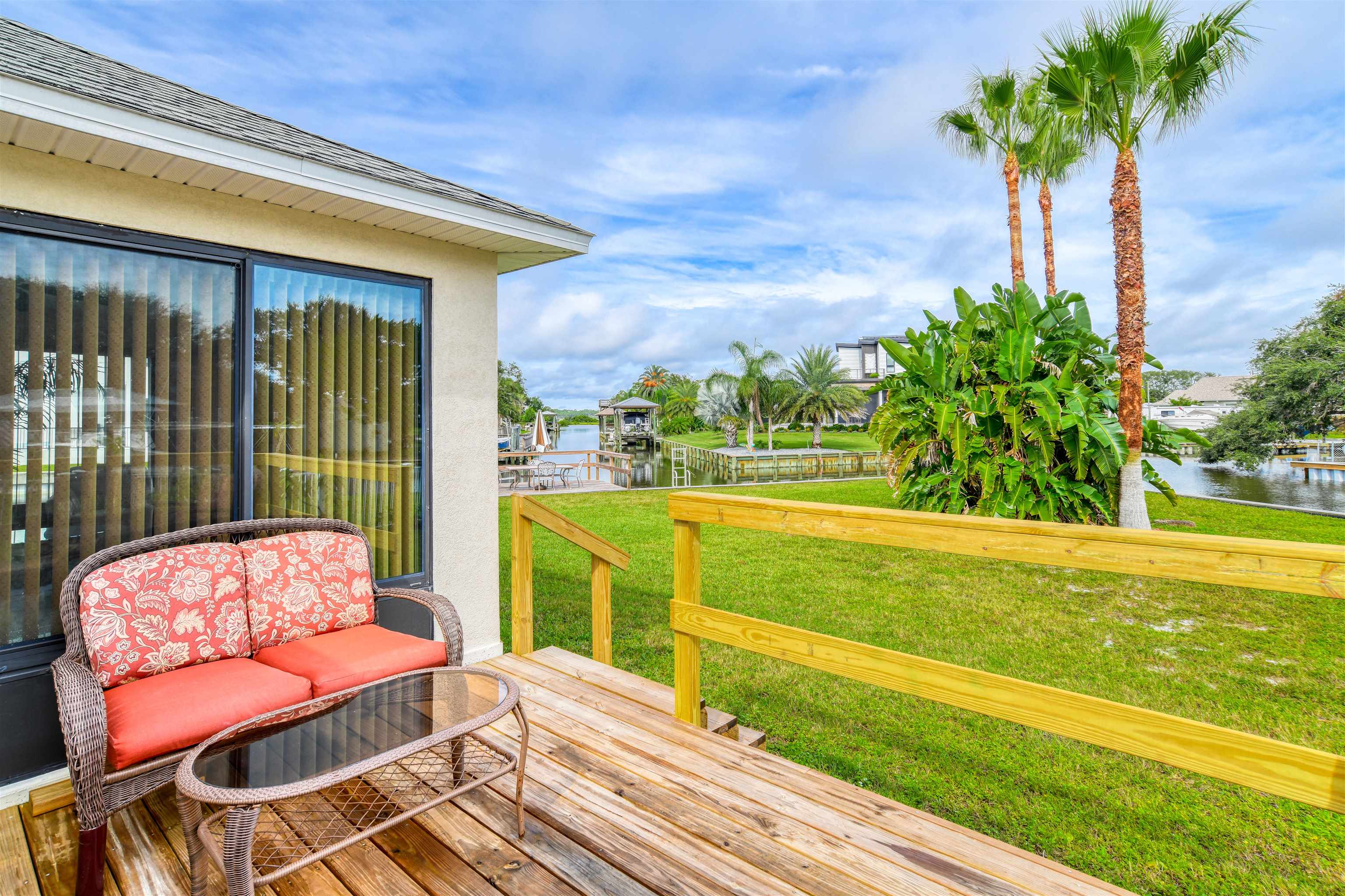 298 Ventura Road St. Augustine, FL 32080 - Photo 21 of 55 a outdoor view with a sitting space