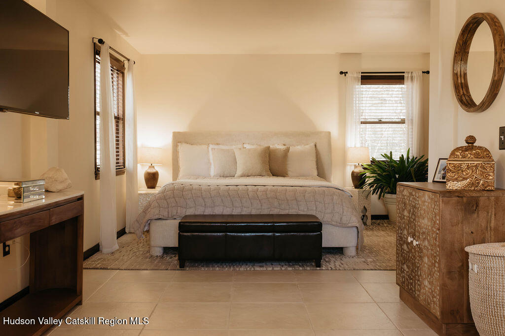 1 Rapp Hill Road New Paltz, NY 12561 - Photo 17 of 45 a living room with furniture and a fireplace