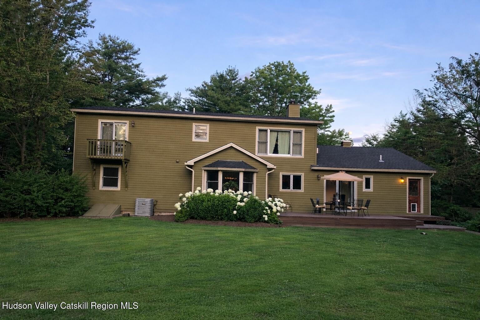 1 Rapp Hill Road New Paltz, NY 12561 - Photo 39 of 45 a front view of a house with a garden