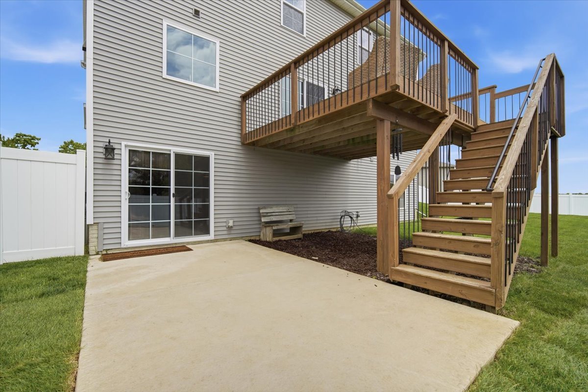 5407 Ferryman Road Bloomington, IL 61705 - Photo 46 of 61 a view of a house with a deck