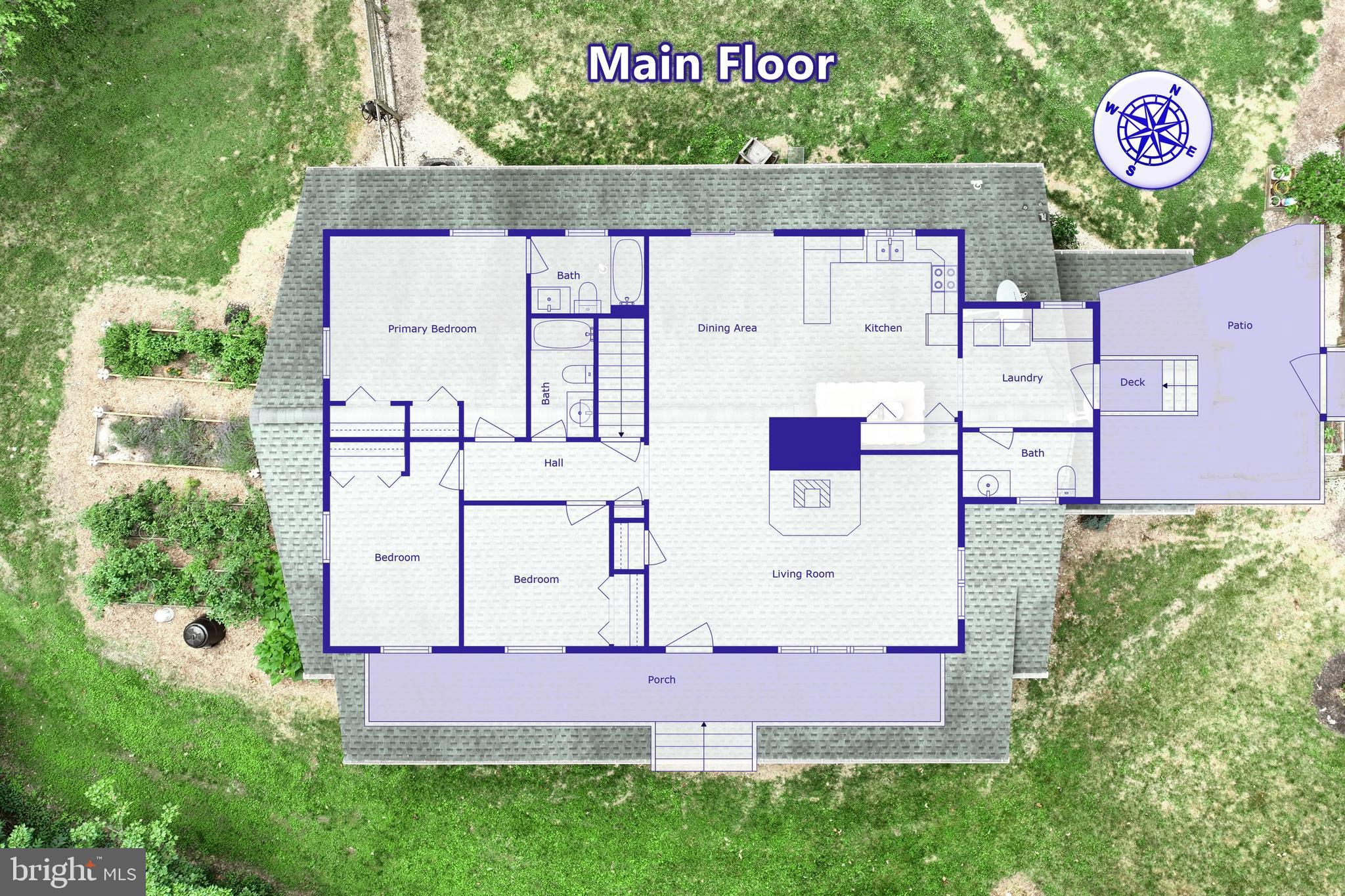 90 White Church Road York Springs, PA 17372 - Photo 28 of 31 an aerial view of house with yard