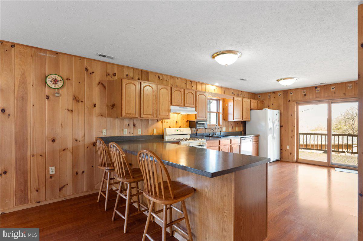 325 Coyote Run Mathias, WV 26812 - Photo 13 of 40 a kitchen with granite countertop lots of counter top space and stainless steel appliances