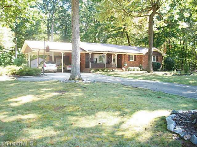 4429 Denton Road Thomasville, NC 27360 - Photo 1 of 15 Exterior Front. DOUBLE DRIVE WITH A TURN AROUND