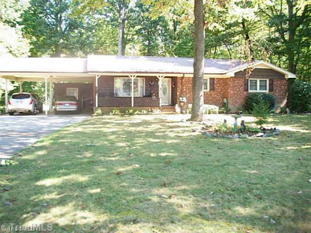 4429 Denton Road Thomasville, NC 27360 - Photo 2 of 15 Exterior Front. DOUBLE CARPORT