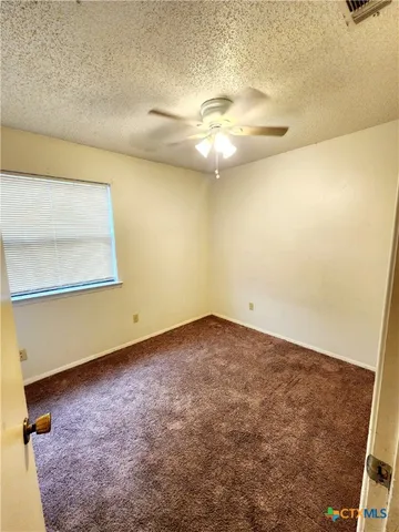 a view of a room with a empty space