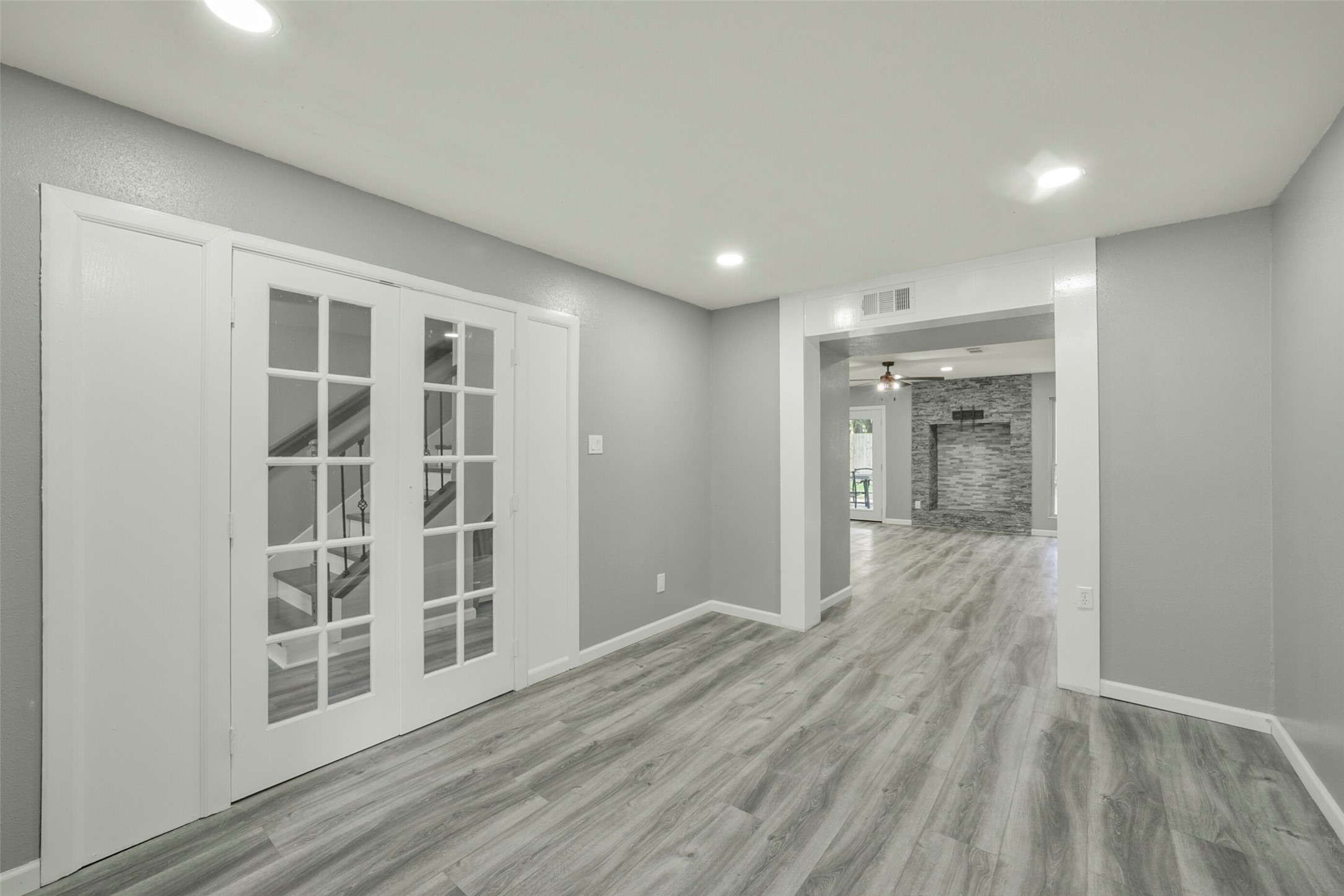 18606 Mellowgrove Lane Spring, TX 77379 - Photo 15 of 43 Another view of the home office with French doors