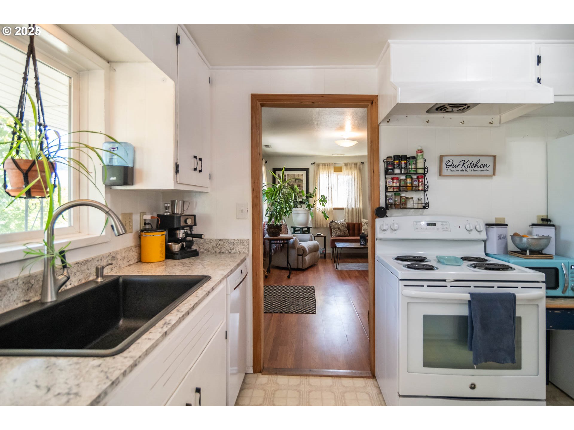 68 Rose Avenue Winston, OR 97496 - Photo 4 of 43 a kitchen with a sink stove and cabinets
