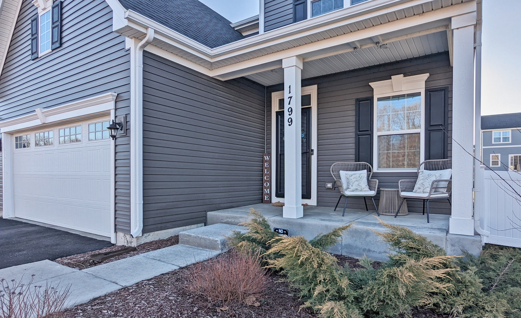 1799 Overview Circle Antioch, IL 60002 - Photo 2 of 38 a backyard of a house with outdoor seating