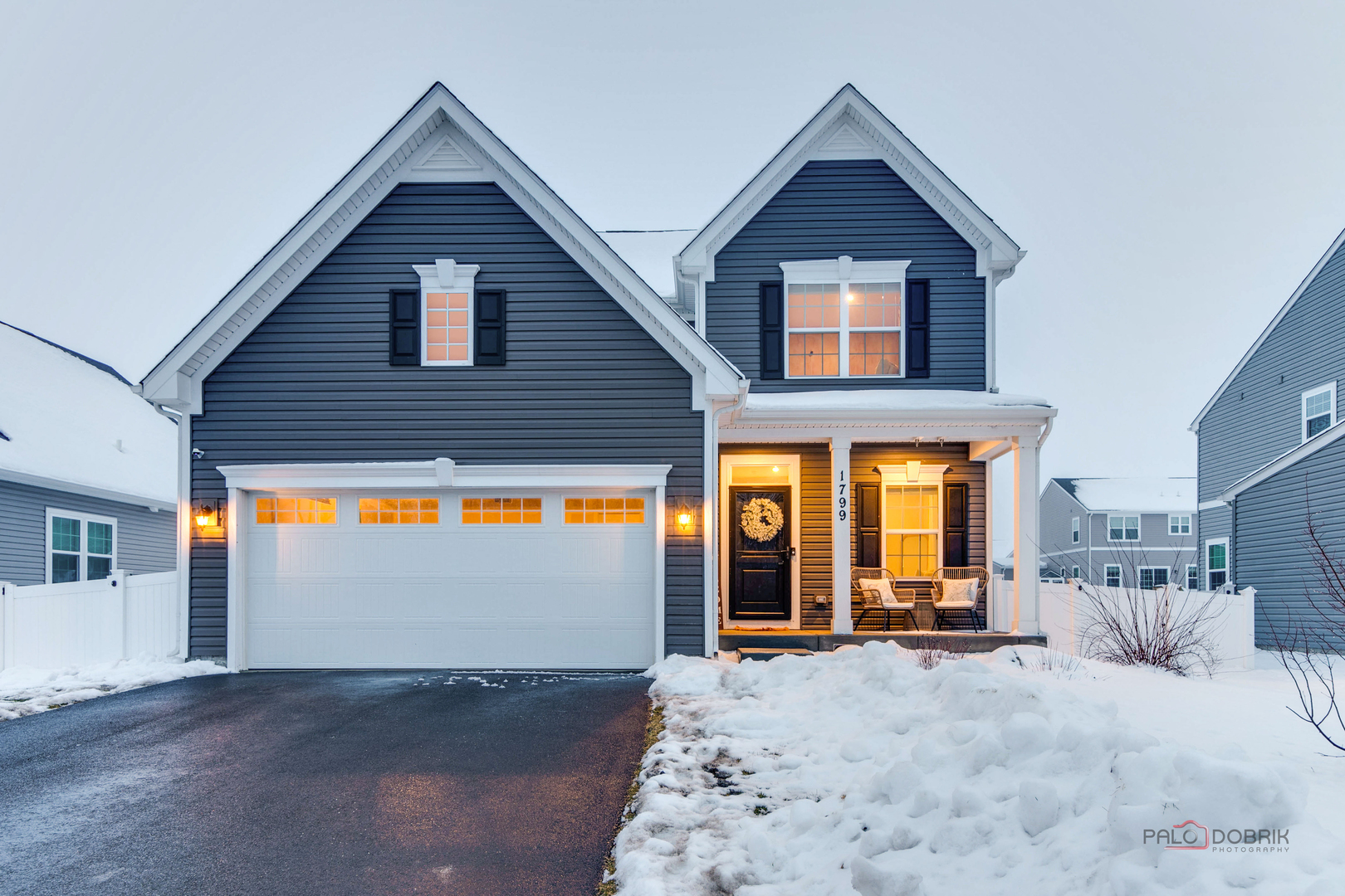 1799 Overview Circle Antioch, IL 60002 - Photo 3 of 38 a view of backyard of a house