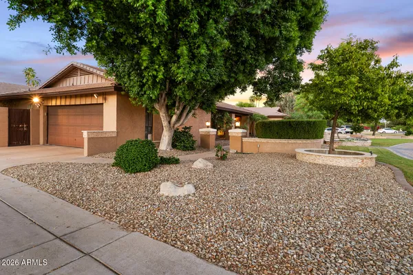 a view of a house with a big yard