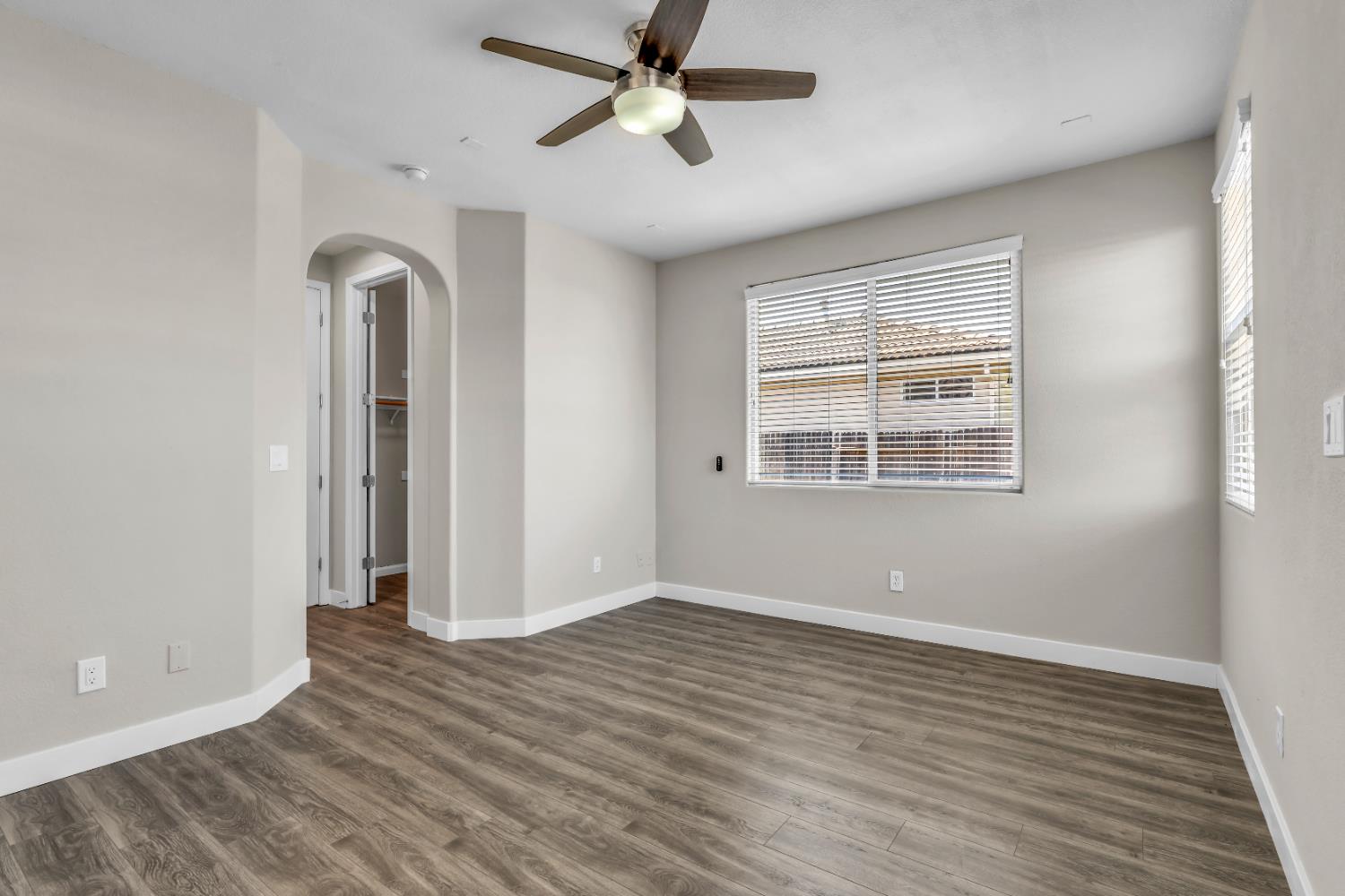 1839 Dawnelle Way Sacramento, CA 95835 - Photo 39 of 56 wooden floor in an empty room with a window