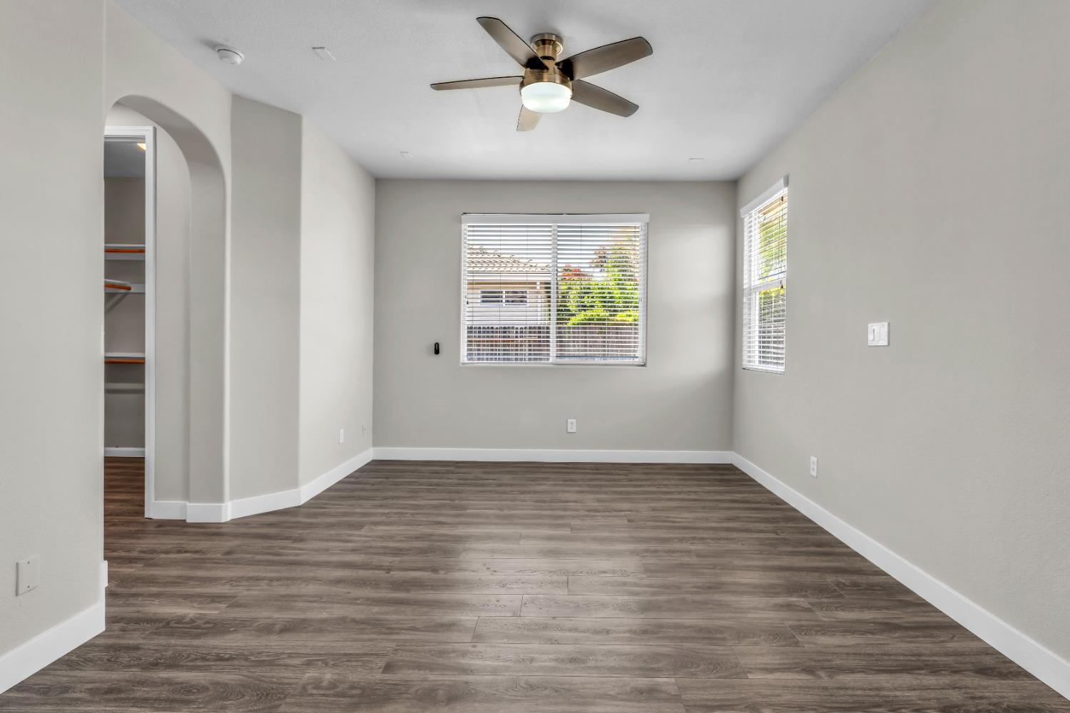 1839 Dawnelle Way Sacramento, CA 95835 - Photo 40 of 56 wooden floor in an empty room with a window