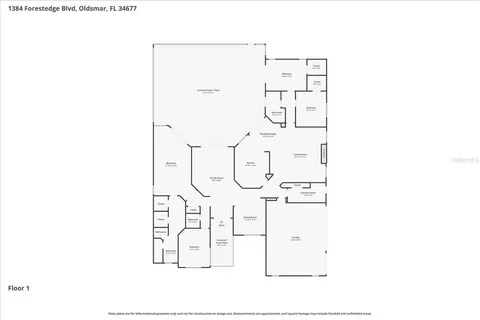 $750,000 | 1384 Forestedge Boulevard, Oldsmar, FL 34677