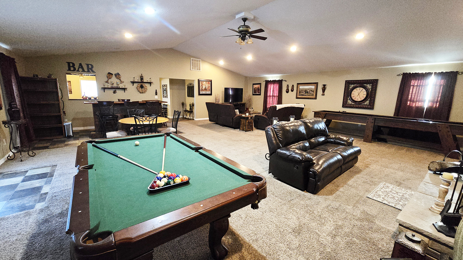614 East Superior Street Irvington, IL 62848 - Photo 11 of 41 a living room with furniture and a flat screen tv