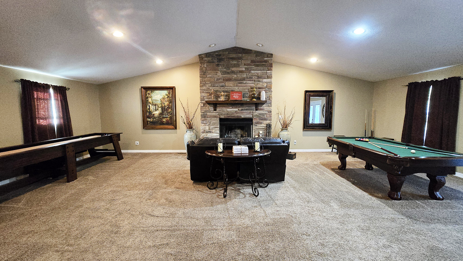 614 East Superior Street Irvington, IL 62848 - Photo 3 of 41 a living room with furniture and a fireplace