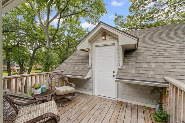 a view of a room that has a window in it