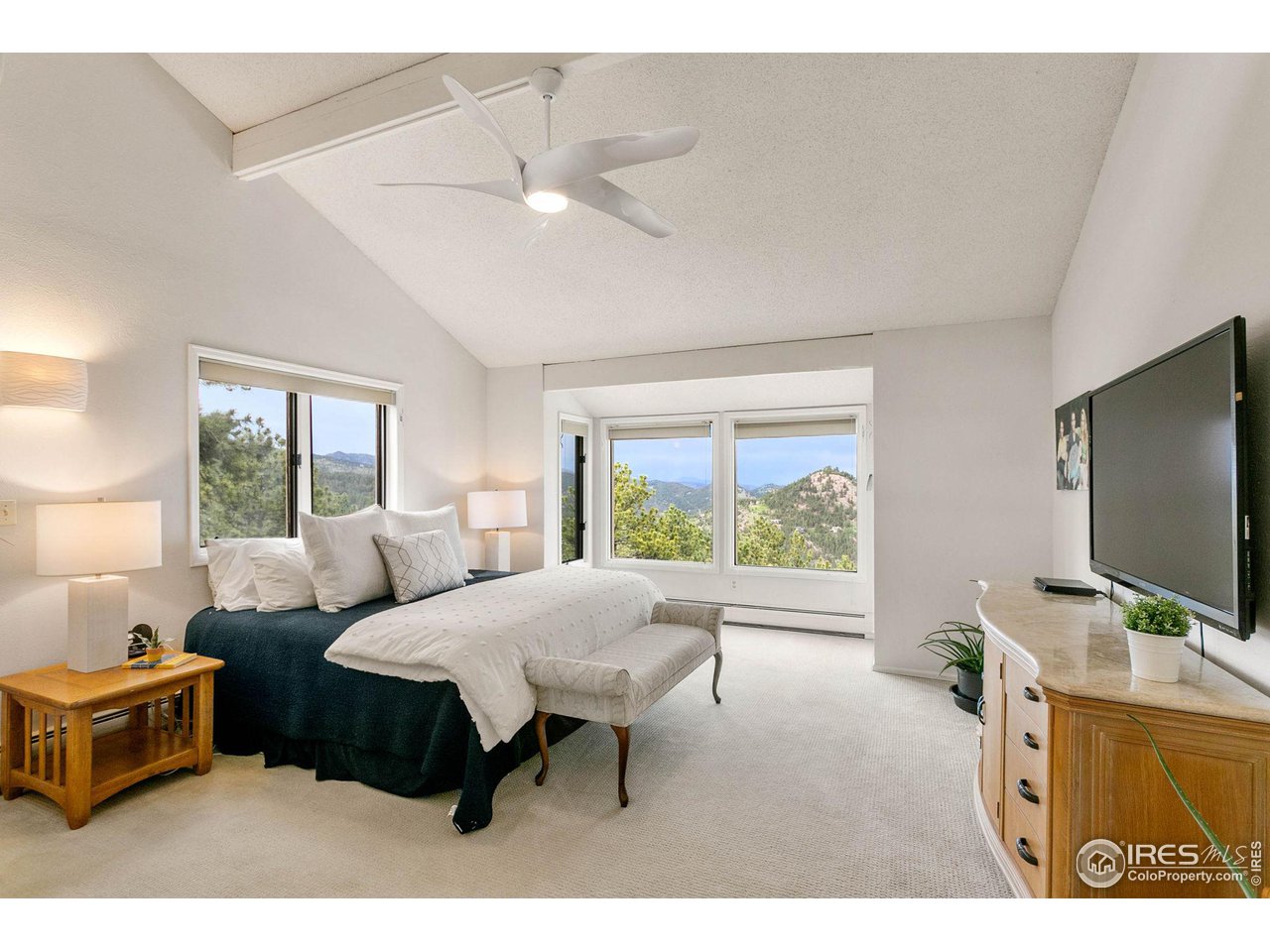 1307 Timber Lane Boulder, CO 80304 - Photo 20 of 40 The primary bedroom has fabulous views