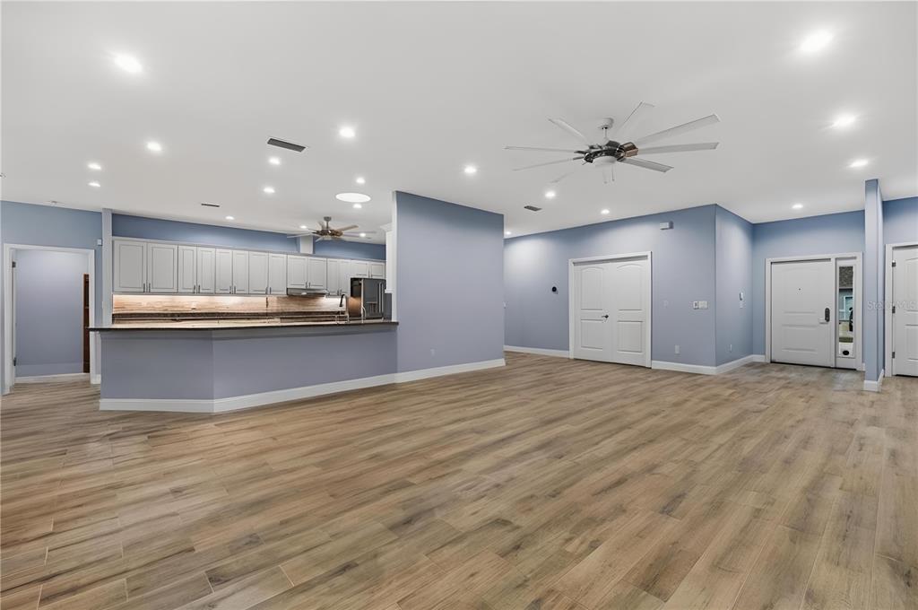 4 Uturn Court Palm Coast, FL 32164 - Photo 2 of 26 a view of kitchen with wooden floor