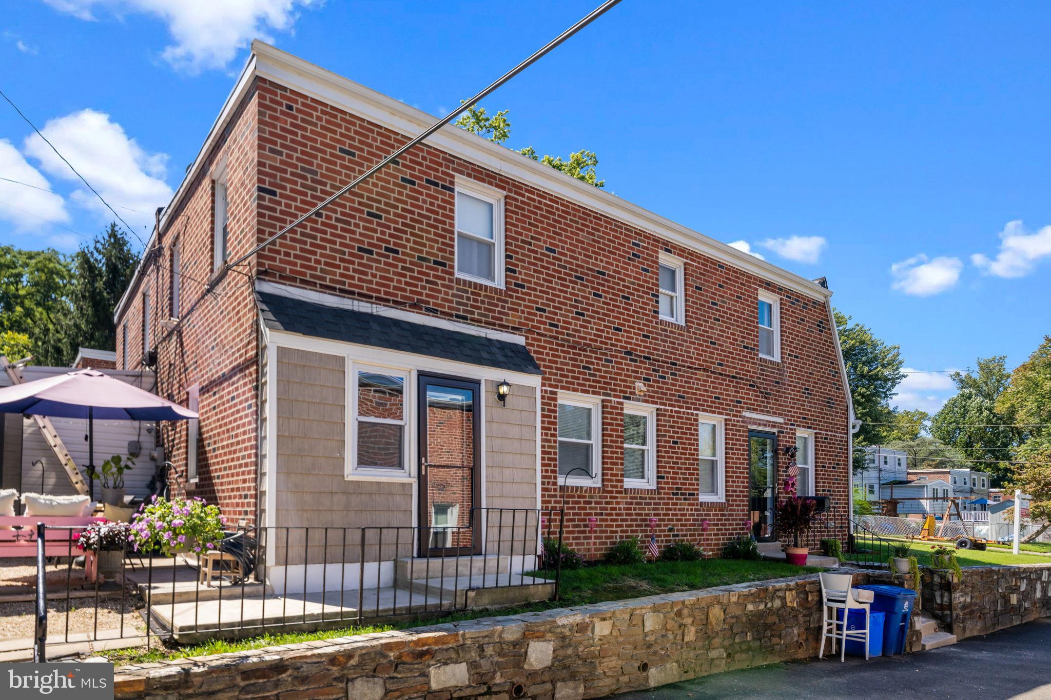 809 Millwood Road Philadelphia, PA 19115 - Photo 3 of 22 a front view of a house with garden