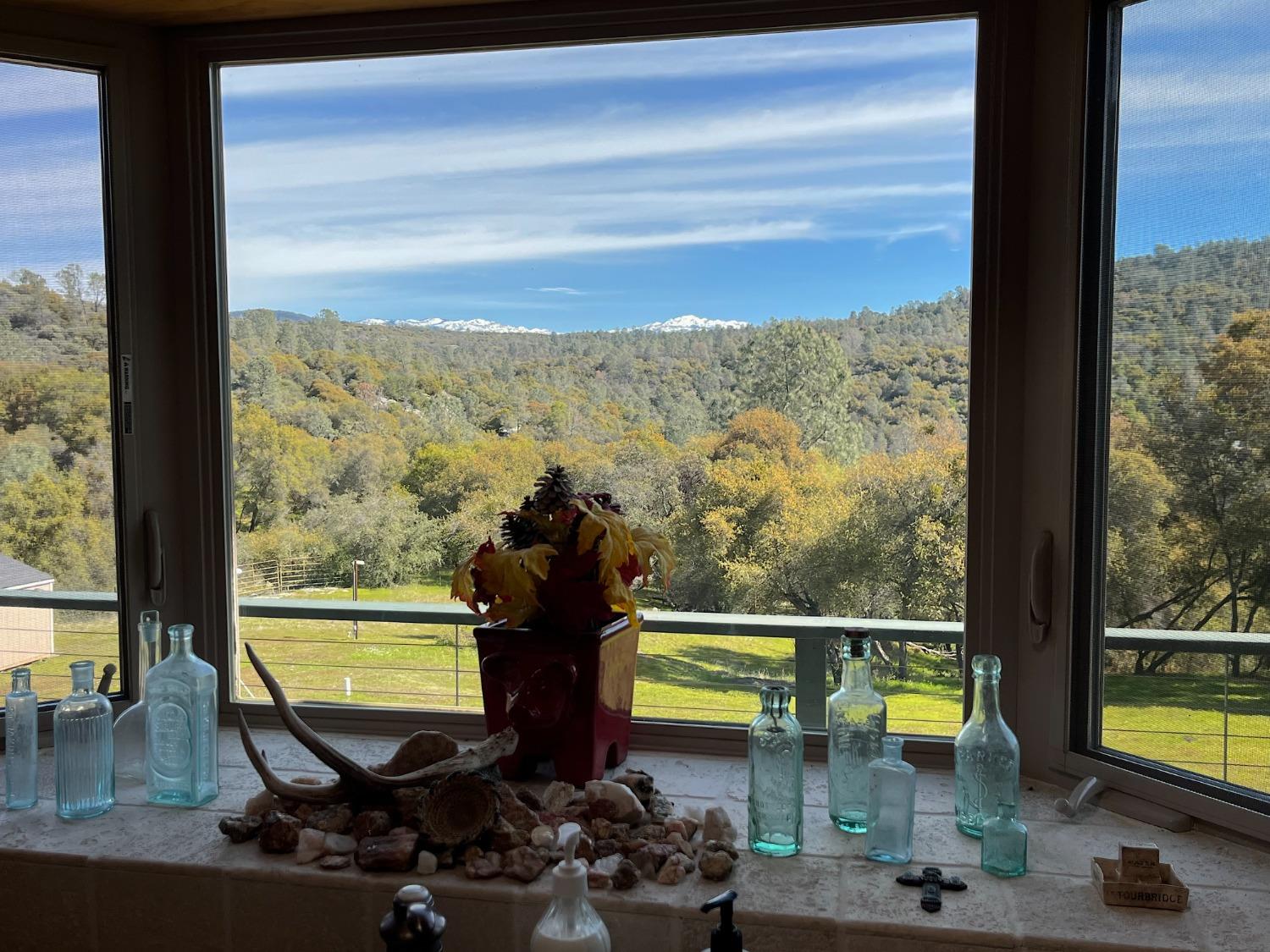 29751 Flying O Ranch Road Coarsegold, CA 93614 - Photo 14 of 78 Beautiful Snowcapped Yosemite Mountain Range from the Kitchen Sink!