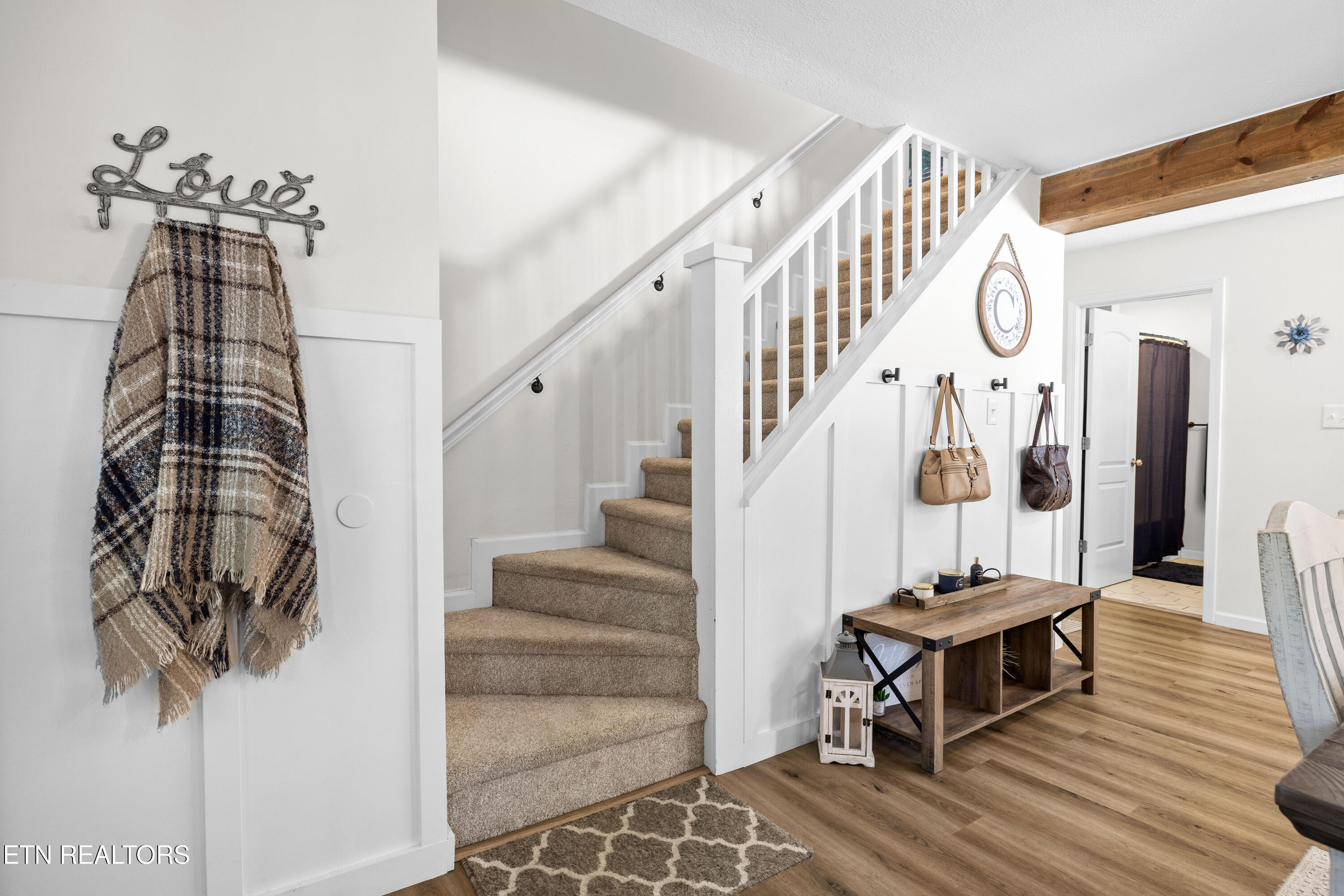 4149 Sevierville Road Maryville, TN 37804 - Photo 19 of 44 Adorable Entry and Steps to 2nd Level