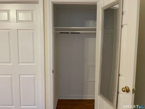 a view of front door