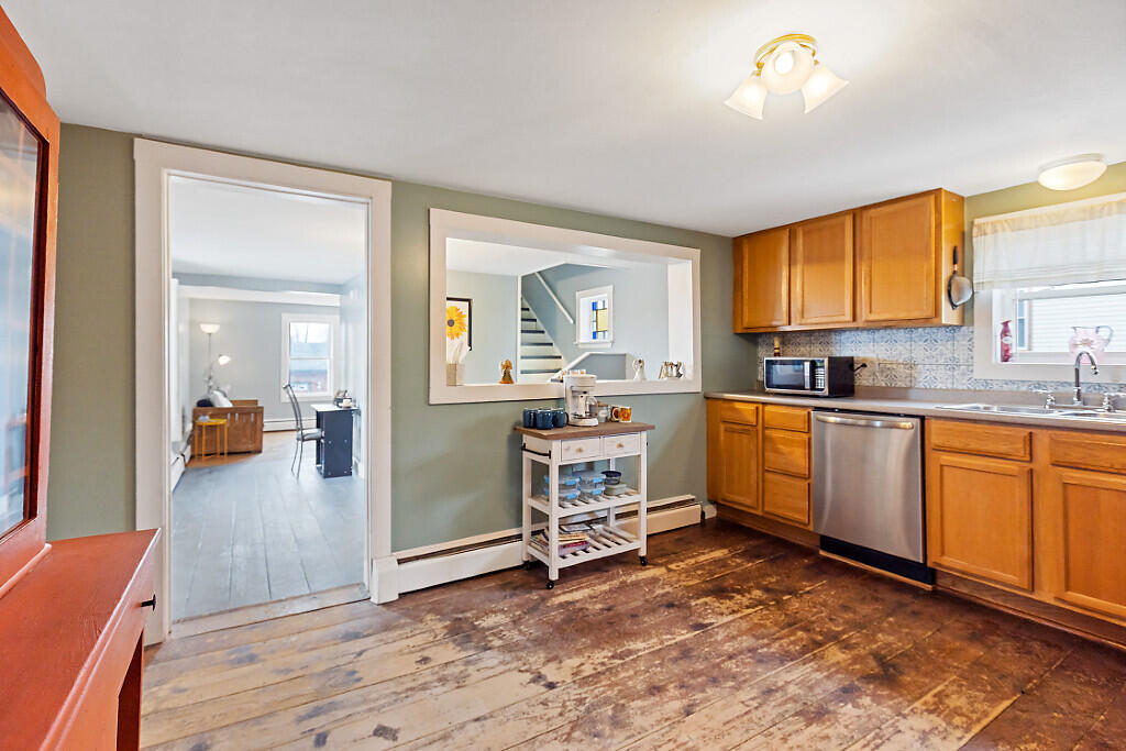 6 Linden Street Waterville, ME 04901 - Photo 12 of 34 Kitchen to Dining