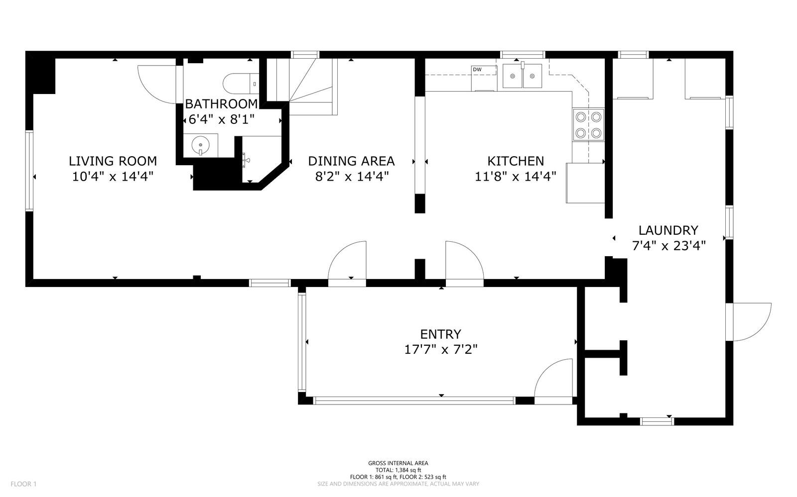 6 Linden Street Waterville, ME 04901 - Photo 32 of 34 1st Floor