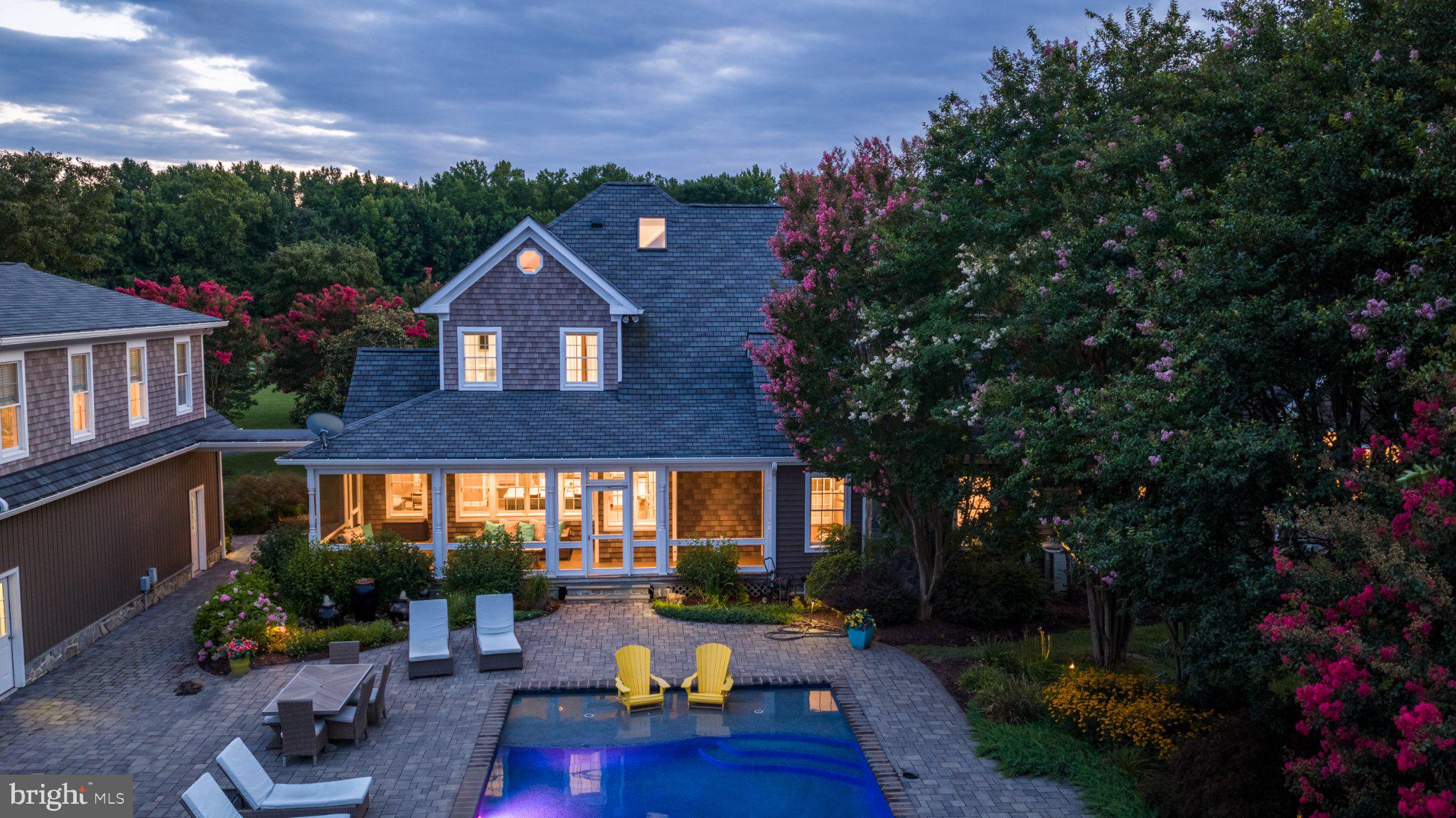 4401 Grove Road Trappe, MD 21673 - Photo 67 of 73 Charming home with serene poolside oasis.
