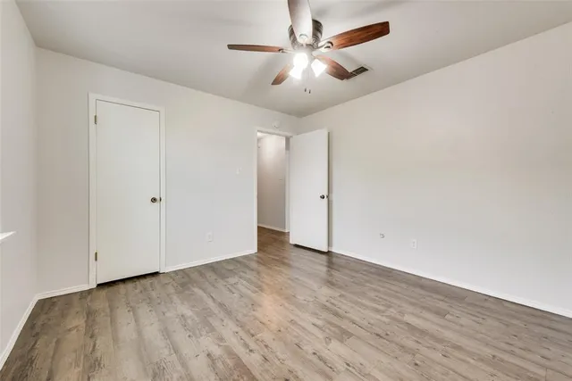 wooden floor in an empty room