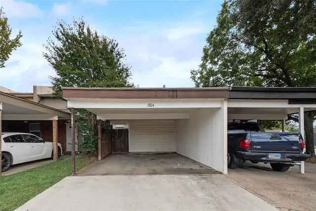 a view of car parking