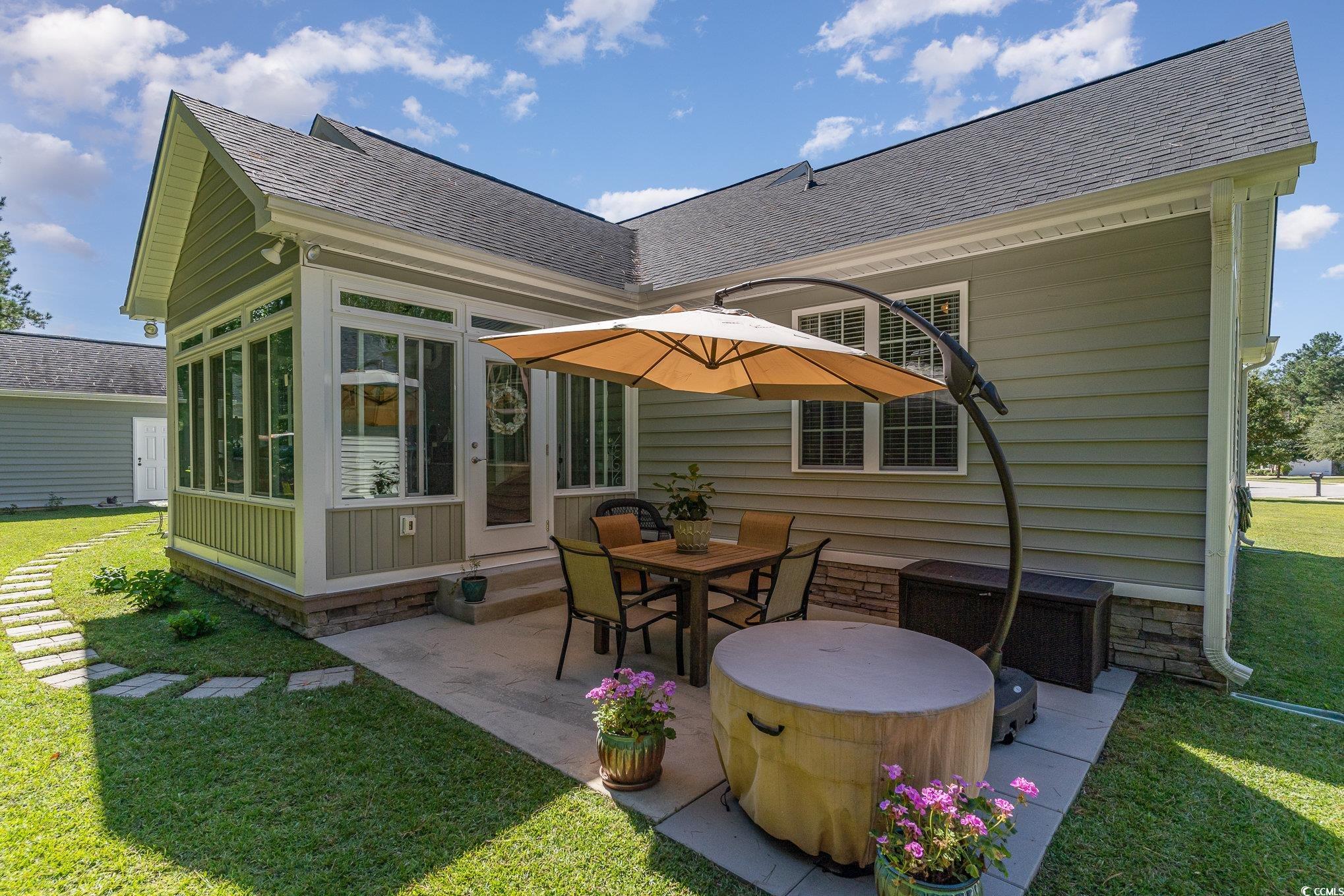 4204 Ridgewood Drive Conway, SC 29526 - Photo 30 of 38 Rear view of property featuring a patio area, a su