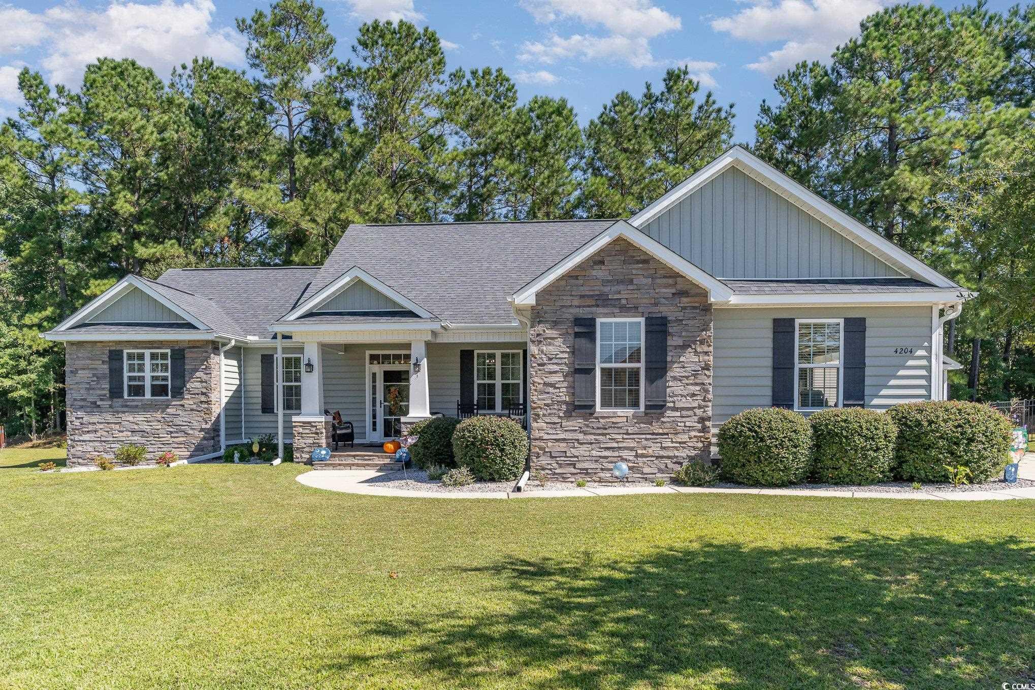 4204 Ridgewood Drive Conway, SC 29526 - Photo 35 of 38 Craftsman inspired home featuring a front yard