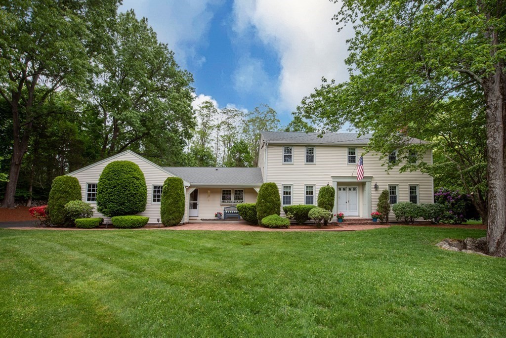 6 Trask Road Boxford, MA 01921 - Photo 1 of 36 a front view of house with yard and green space