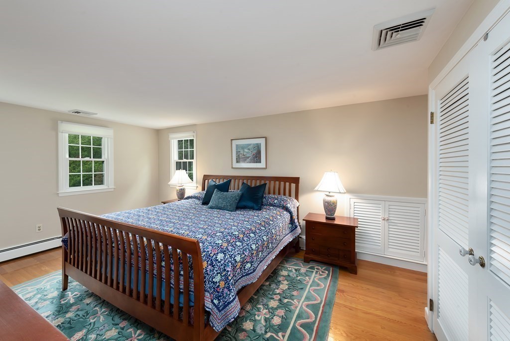 6 Trask Road Boxford, MA 01921 - Photo 14 of 36 a bedroom with a bed and window