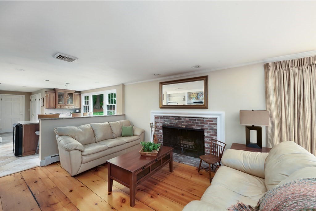 6 Trask Road Boxford, MA 01921 - Photo 6 of 36 a living room with furniture and a fireplace