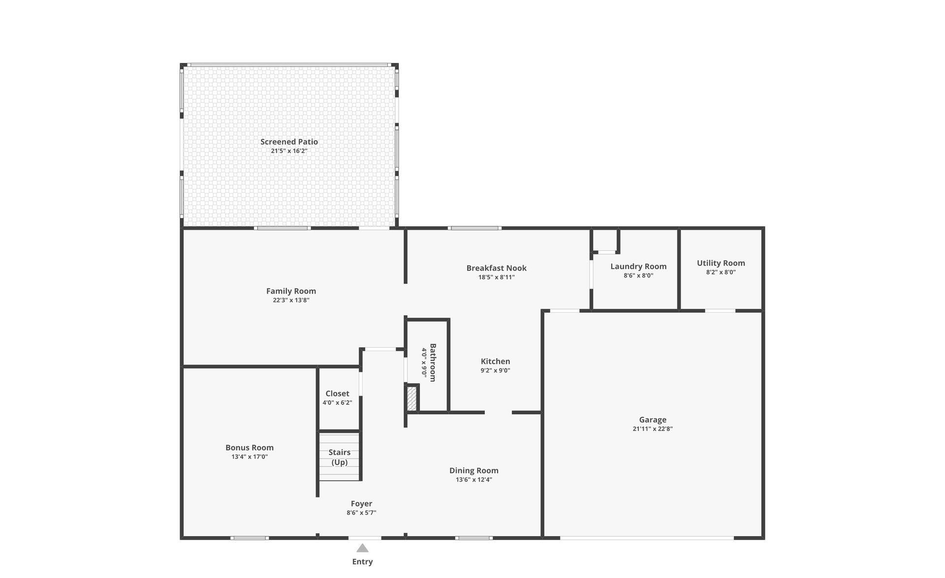 207 East Pecan Valley Street Collierville, TN 38017 - Photo 17 of 18 View of property floor plan