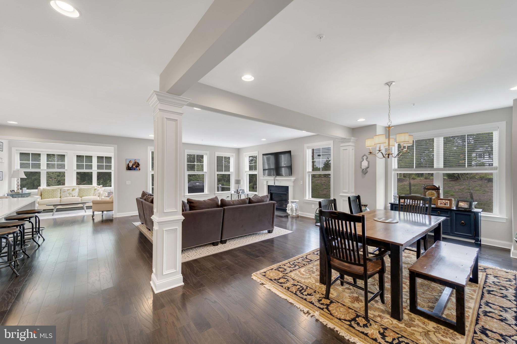1 Overlook Road Lower Gwynedd, PA 19002 - Photo 10 of 39 Dining Room Opening to Family Room