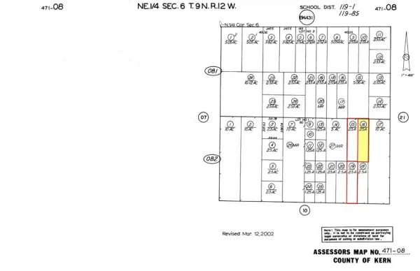 $23,000 | 31 West And Beaudette, Rosamond, CA 93560