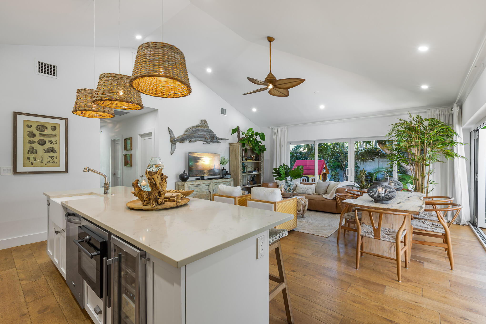 916 Seminary Street Key West, FL 33040 - Photo 16 of 37 a view of kitchen and dining room