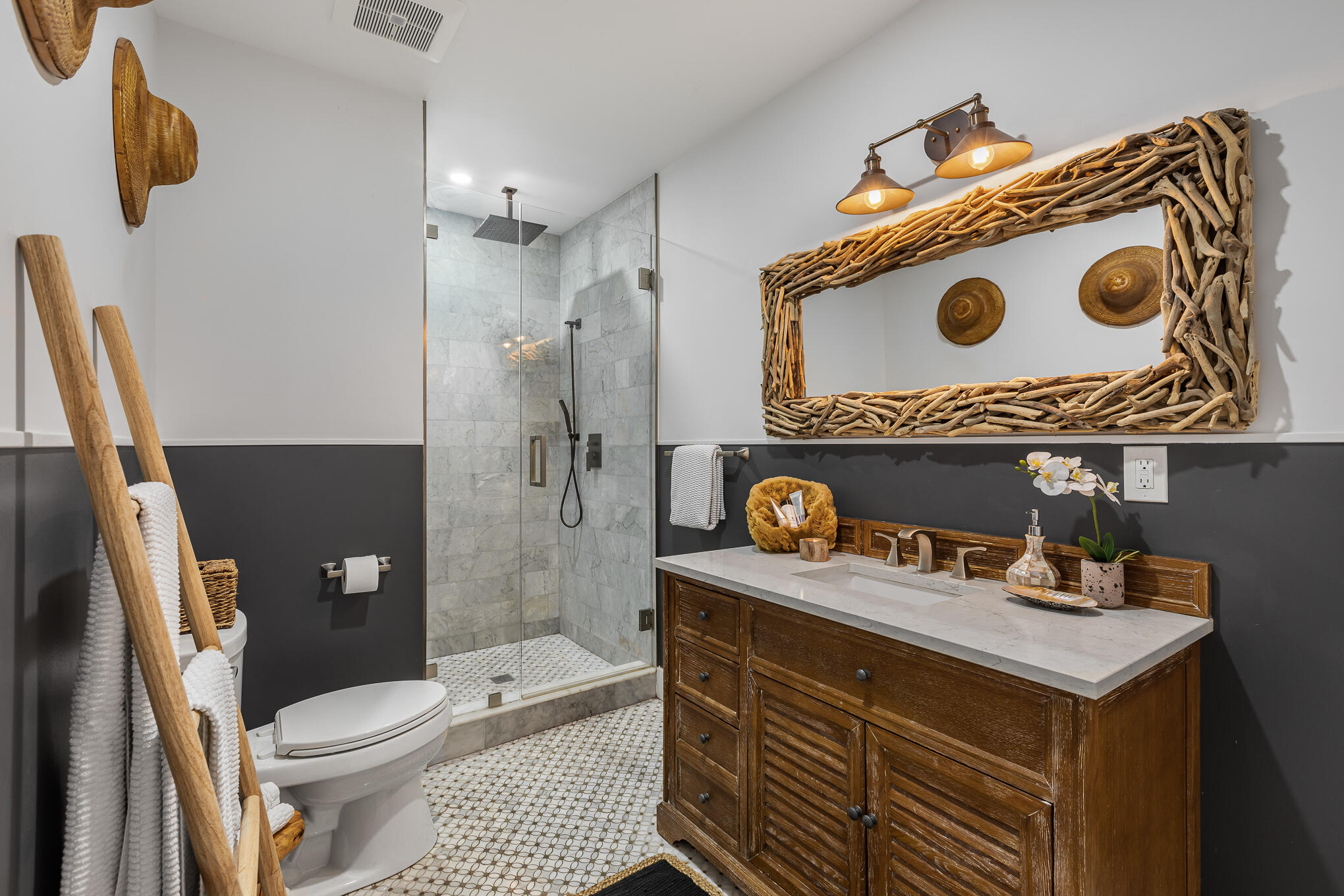 916 Seminary Street Key West, FL 33040 - Photo 22 of 37 a bathroom with a sink toilet and shower