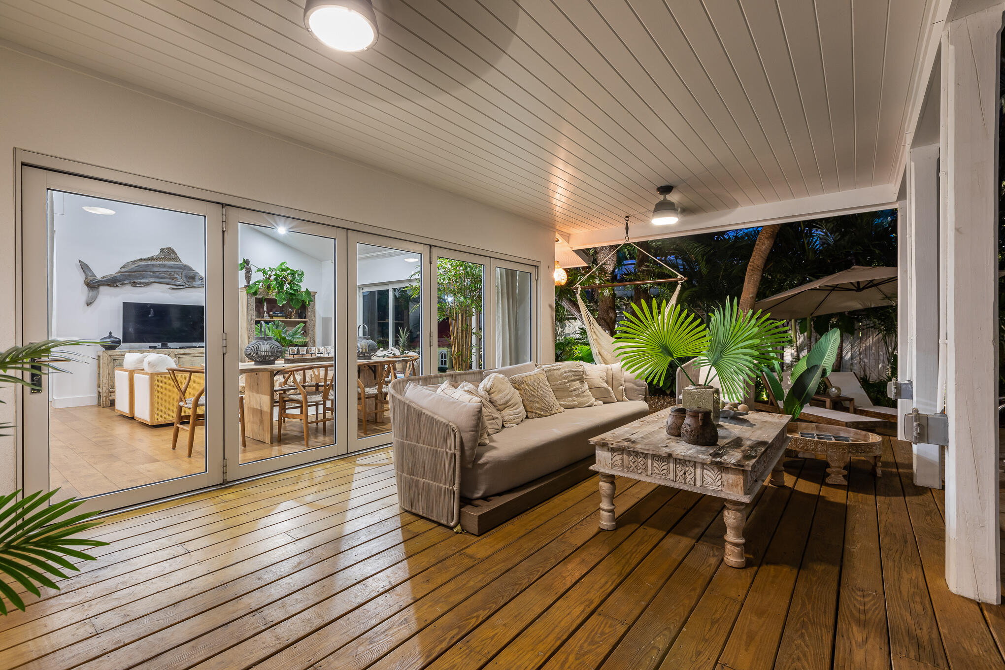 916 Seminary Street Key West, FL 33040 - Photo 29 of 37 a living room with furniture and a wooden floor