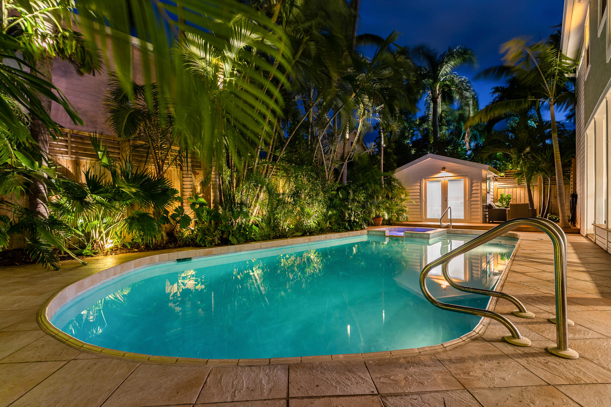 916 Seminary Street Key West, FL 33040 - Photo 37 of 37 a view of a swimming pool with a patio