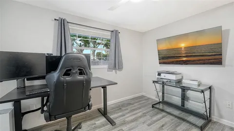 a room with furniture and window